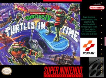 Cover Teenage Mutant Ninja Turtles IV - Turtles in Time for Super Nintendo